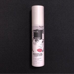 IGK Crybaby Anti Frizz Serum — Serum-in-Oil — Full Size 1.5 fl oz